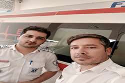 ایست قلبی در محل کار با عملیات احیای موفق اورژانس به سلامت پایان یافت